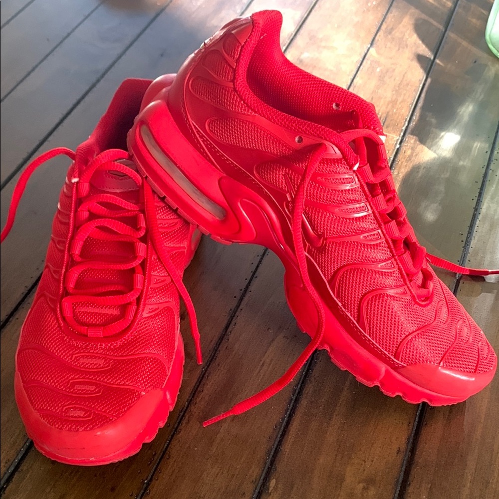 Nike Red Athletic Sneakers